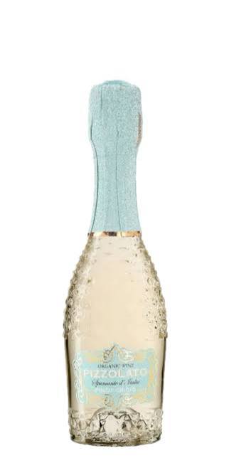 Pizzolato M-use Sparkling Pinot Grigio Piccolo fles, mousserende witte wijn, klein formaat”