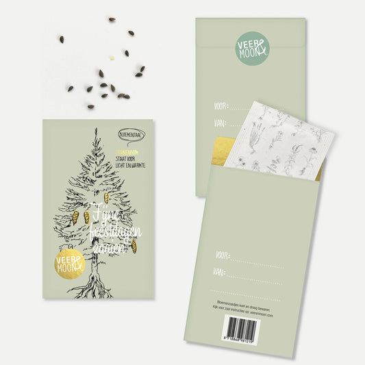 Fijne feestdagen zaaien