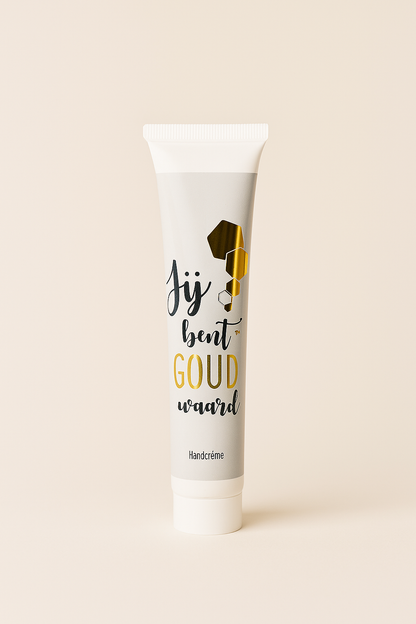 Jij Bent Goud Waard Handcream – verzorgende handcrème als cadeau
