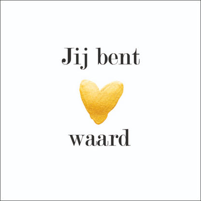 Jij Bent Goud Waard Box met handcrème, forex tegel en amberblokje – The Prezzent