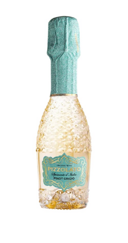 Pizzolato M-use Sparkling Pinot Grigio Piccolo fles, mousserende witte wijn, klein formaat”