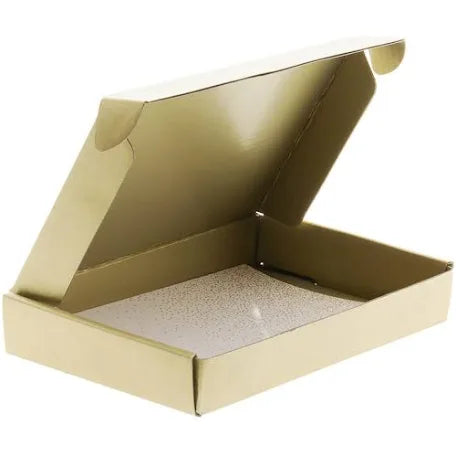 Brievenbus box goud