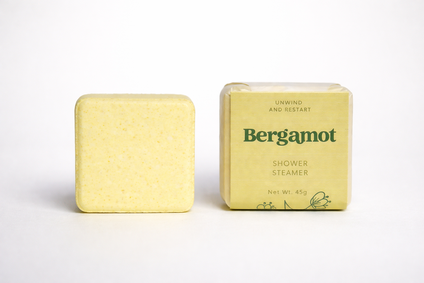 Bergamot douche steamer citrus shower steamer wellness cadeau
