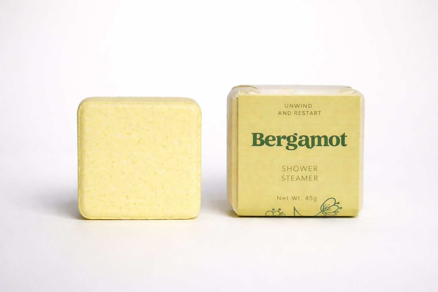 Bergamot douche steamer citrus shower steamer wellness cadeau

