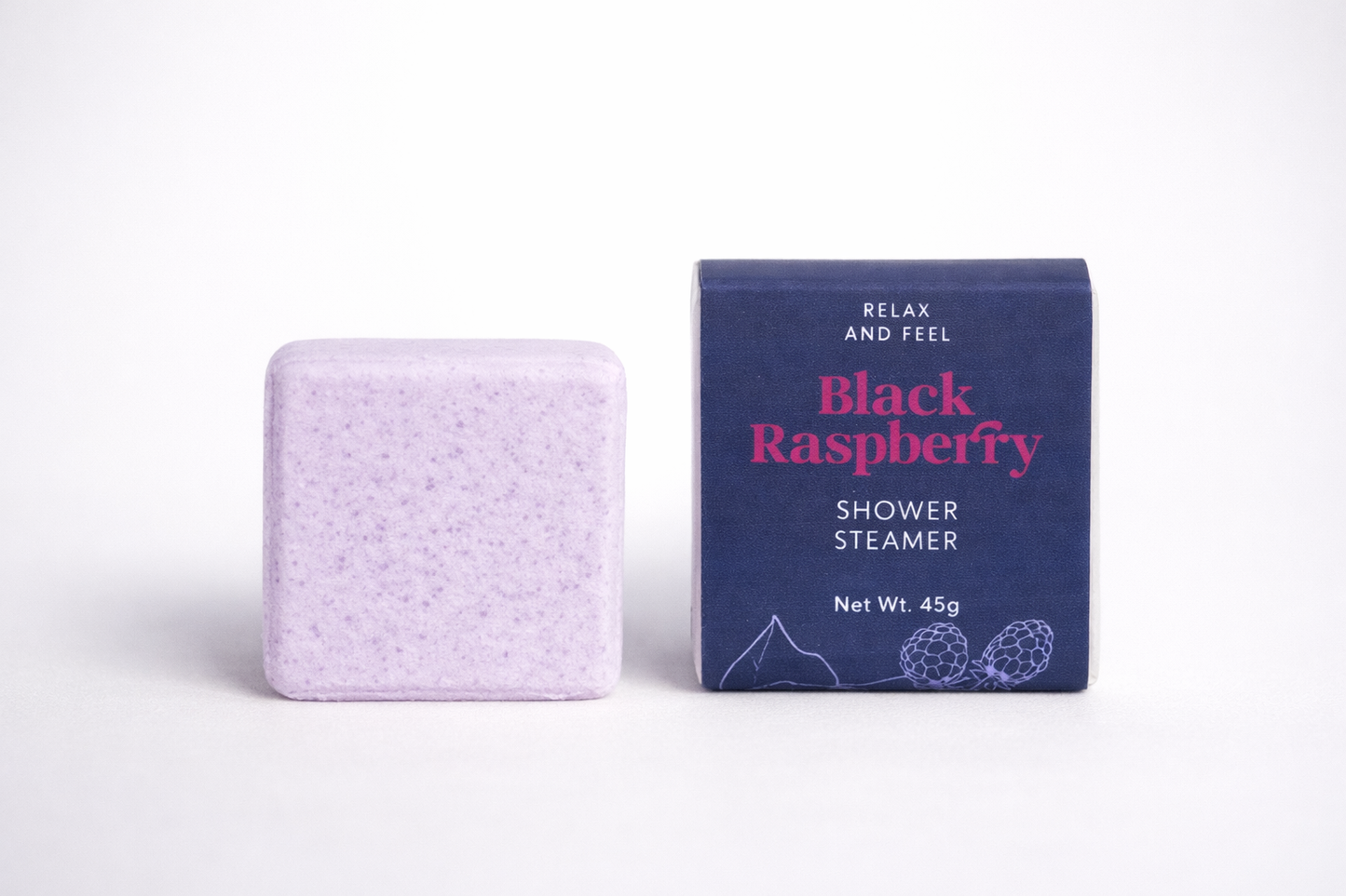 Black raspberry douche steamer zoete bessen shower steamer wellness cadeau