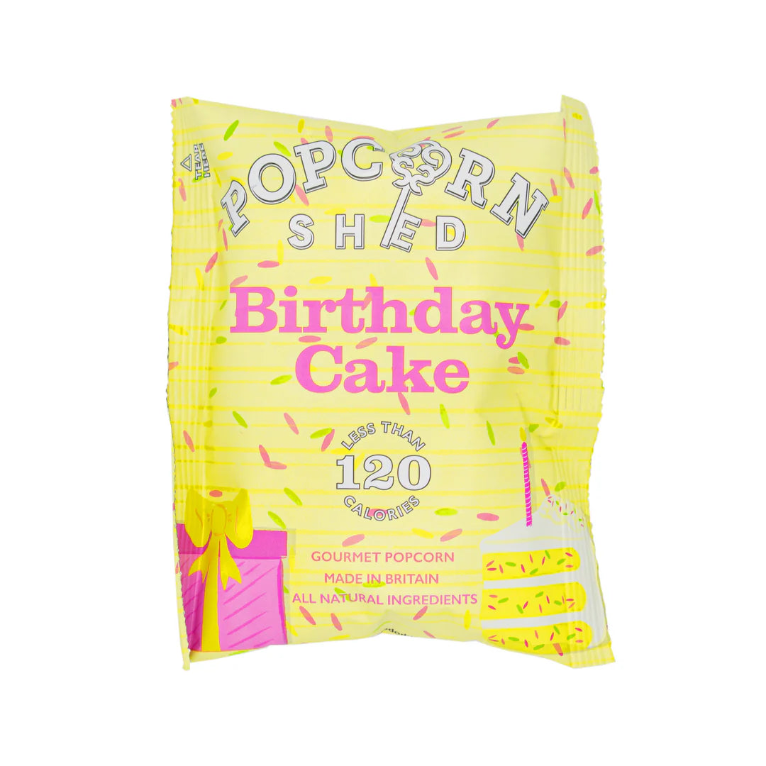 Birthday cake popcorn
