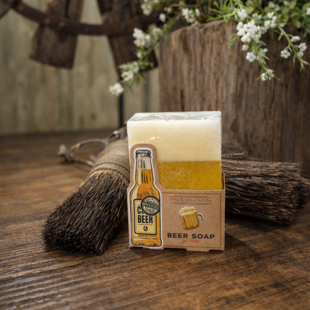 bier zeep glas bier cadeau voor mannen origineel