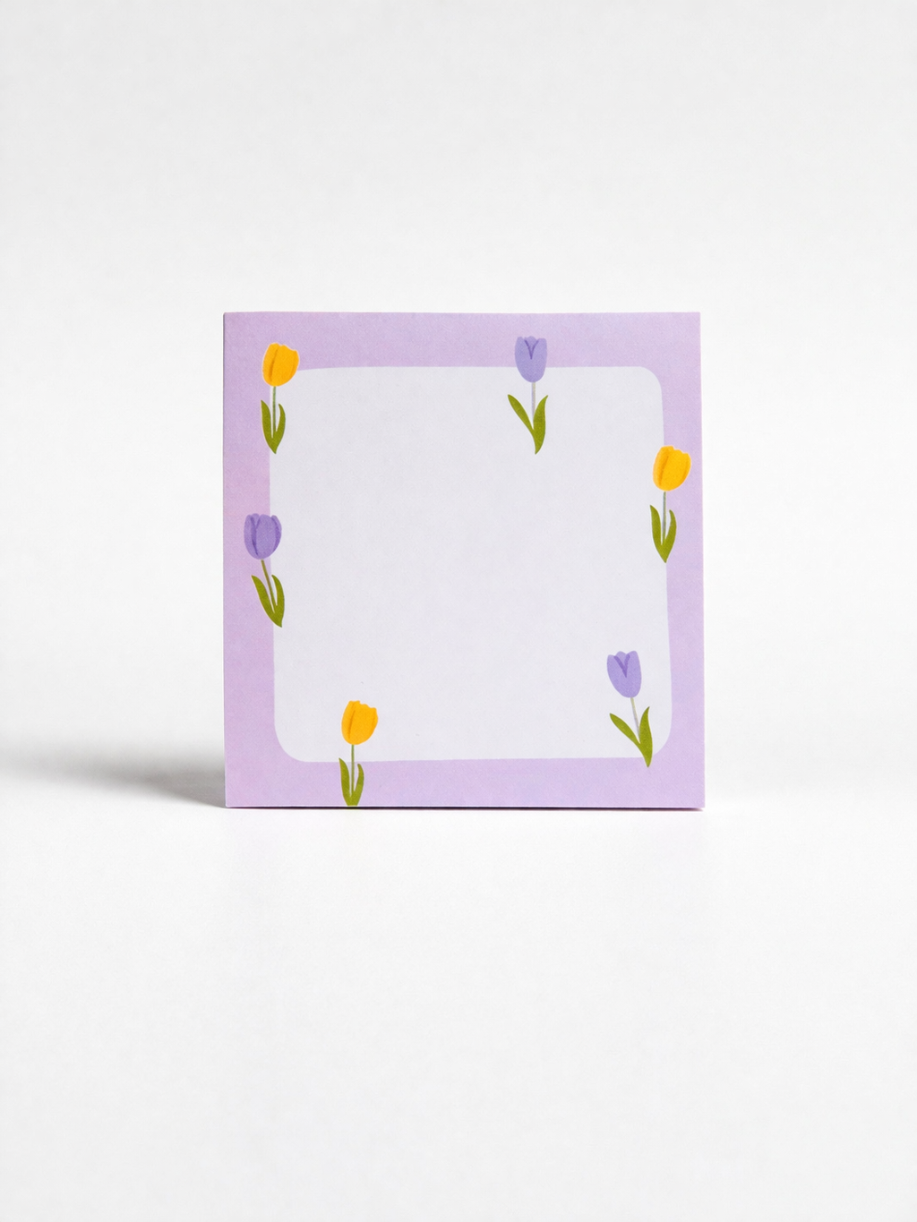mini notitieboekje tulpen klein schrift cadeau stationery bloemen design