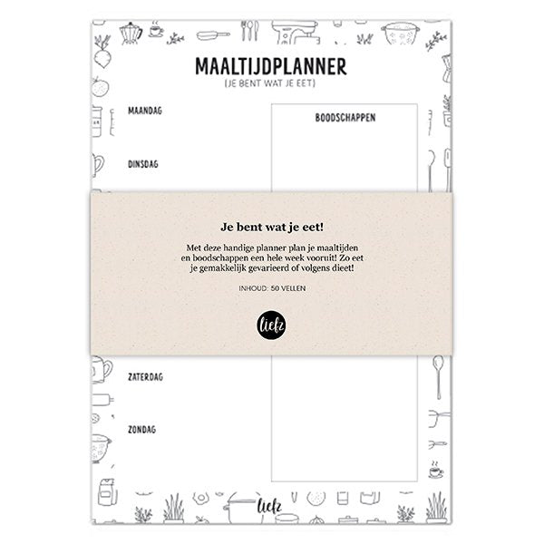 Maaltijd planner