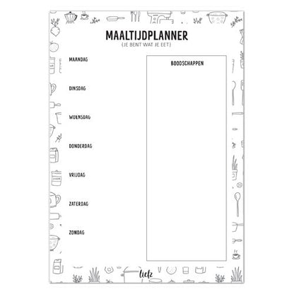 Maaltijd planner