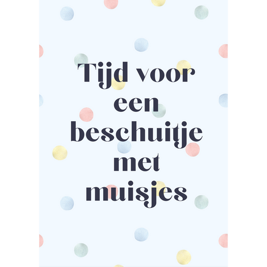 Beschuit met muisjes