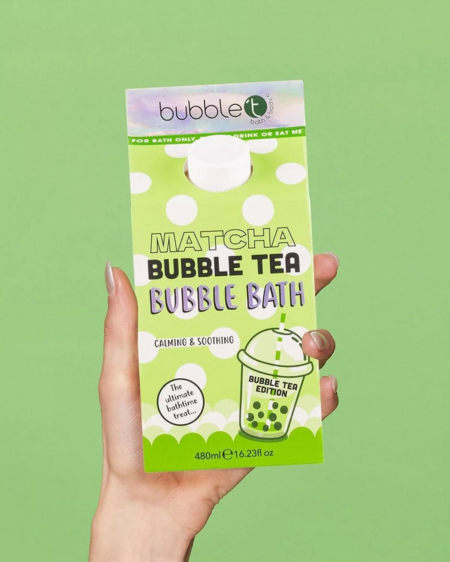 Bubble Tea Matcha Bubble Bath