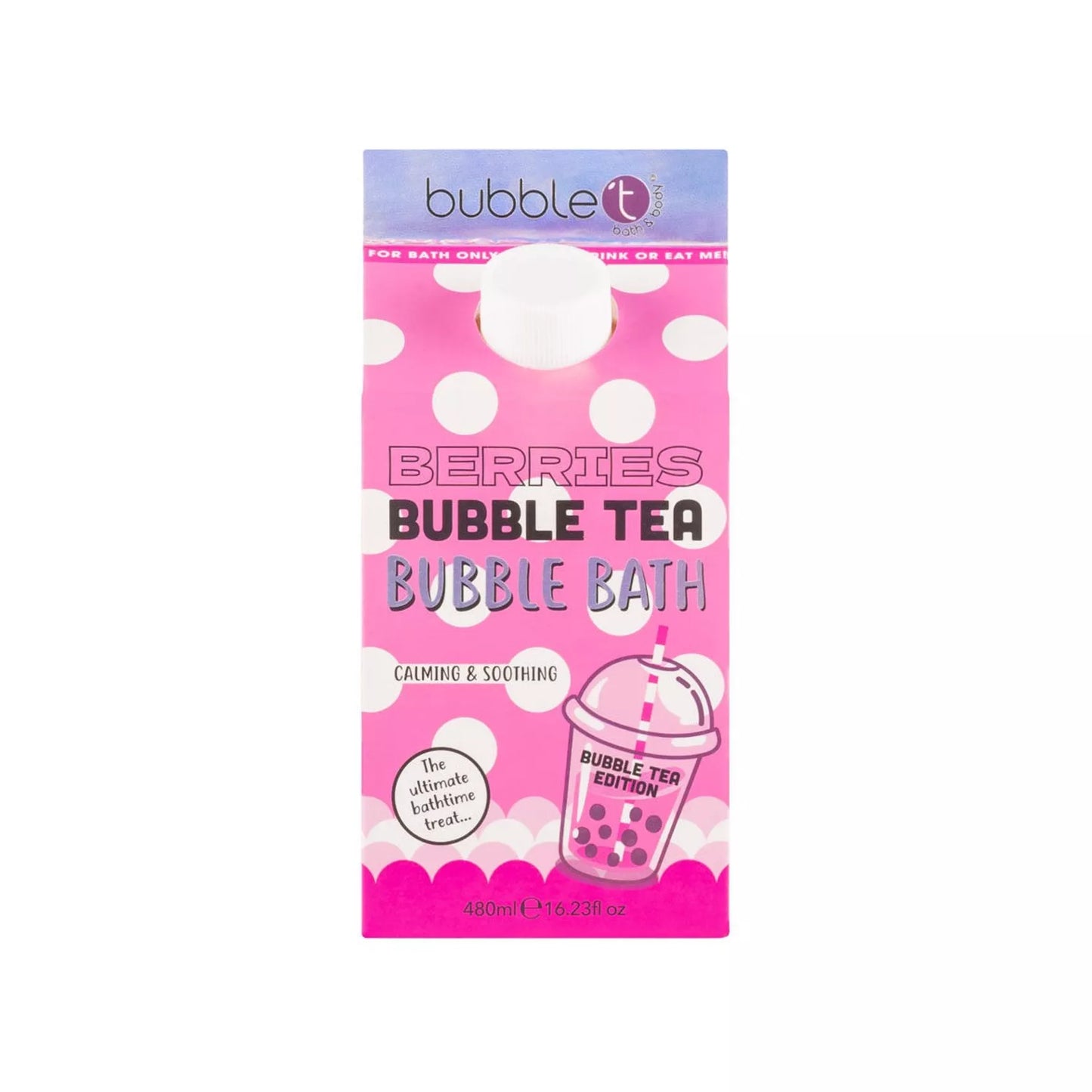 Bubble Tea Raspberry Bubble Bath