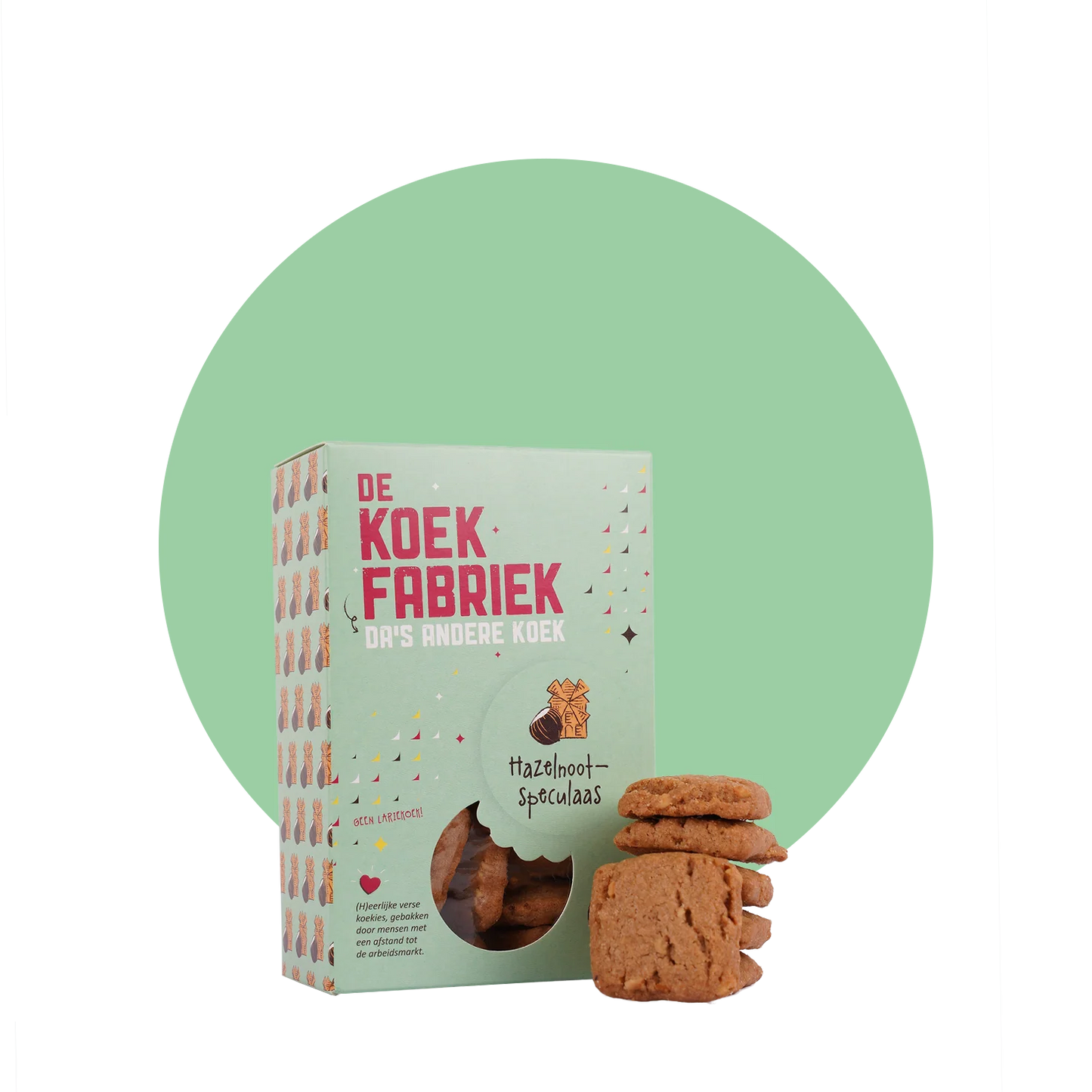 Hazelnoot speculaas koekjes
