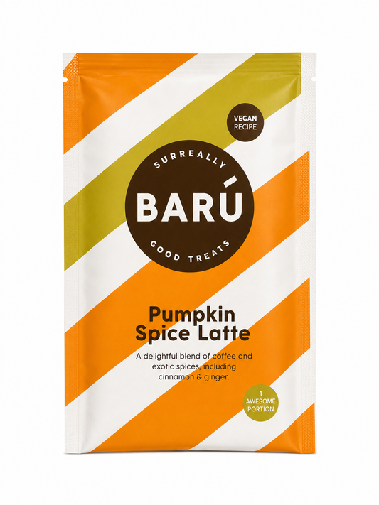Barú Pumpkin Spice Latte vegan koffie met kaneel en gember