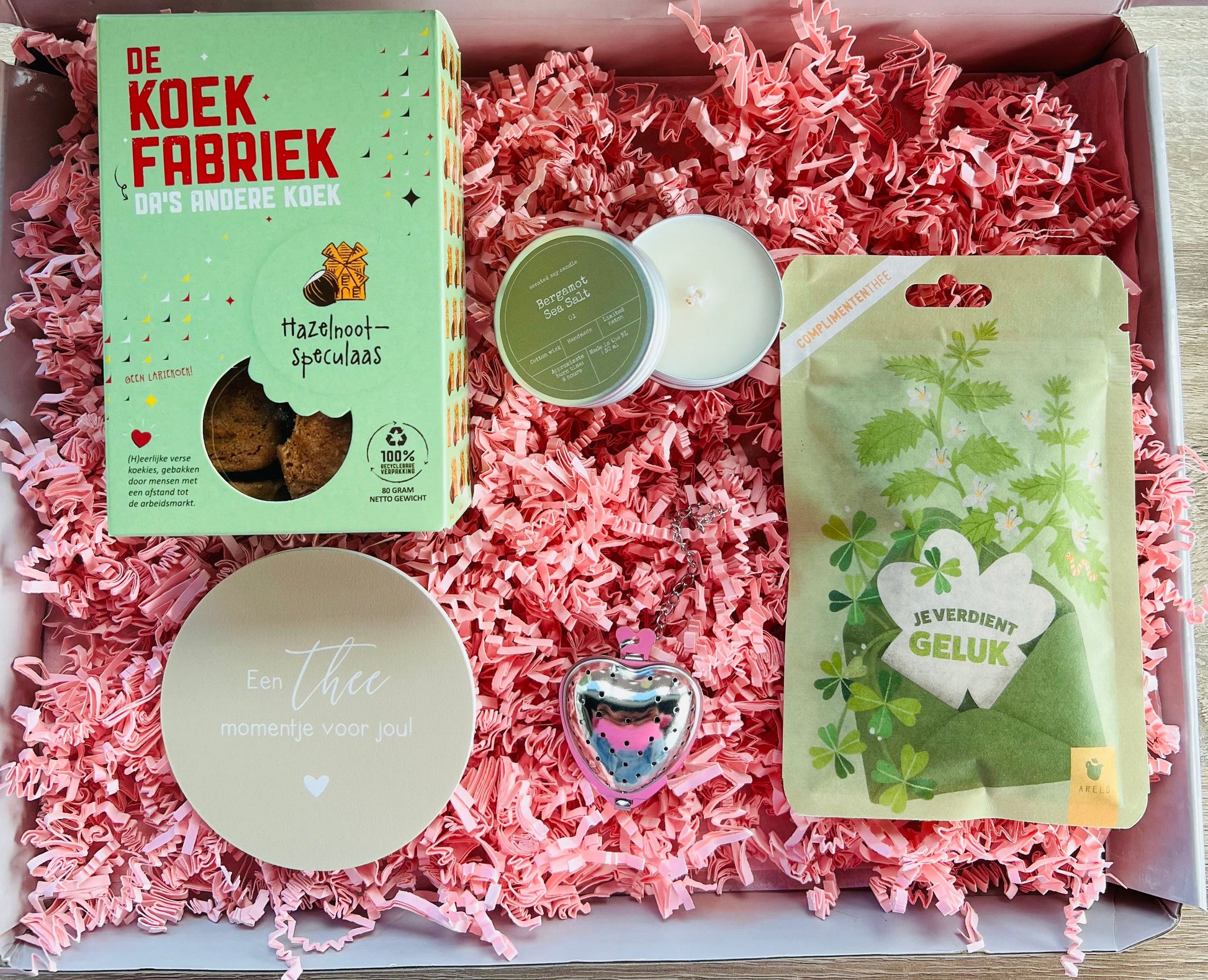 beterschap cadeau brievenbus cadeaubox thee