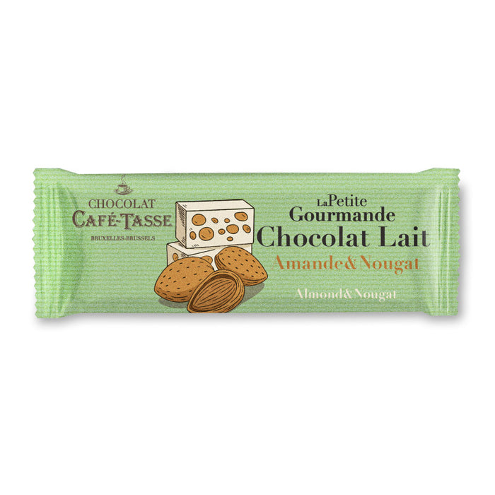 Café-Tasse Chocolat Lait Amande & Nougat – Almond & Nougat Chocolade