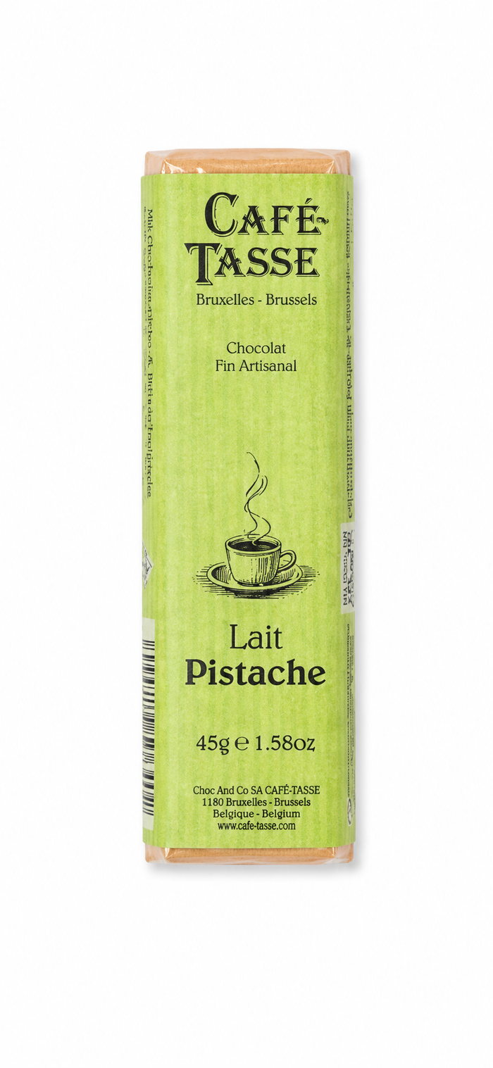 Café-Tasse Lait Pistache – Pistache Melkchocolade