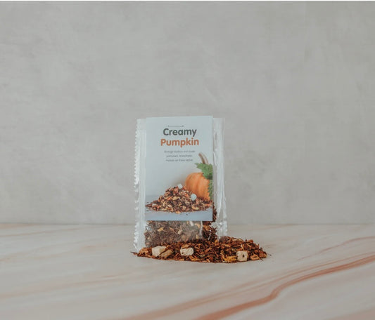 Creamy Pumpkin losse thee pompoen kruidenthee herfst cadeau
