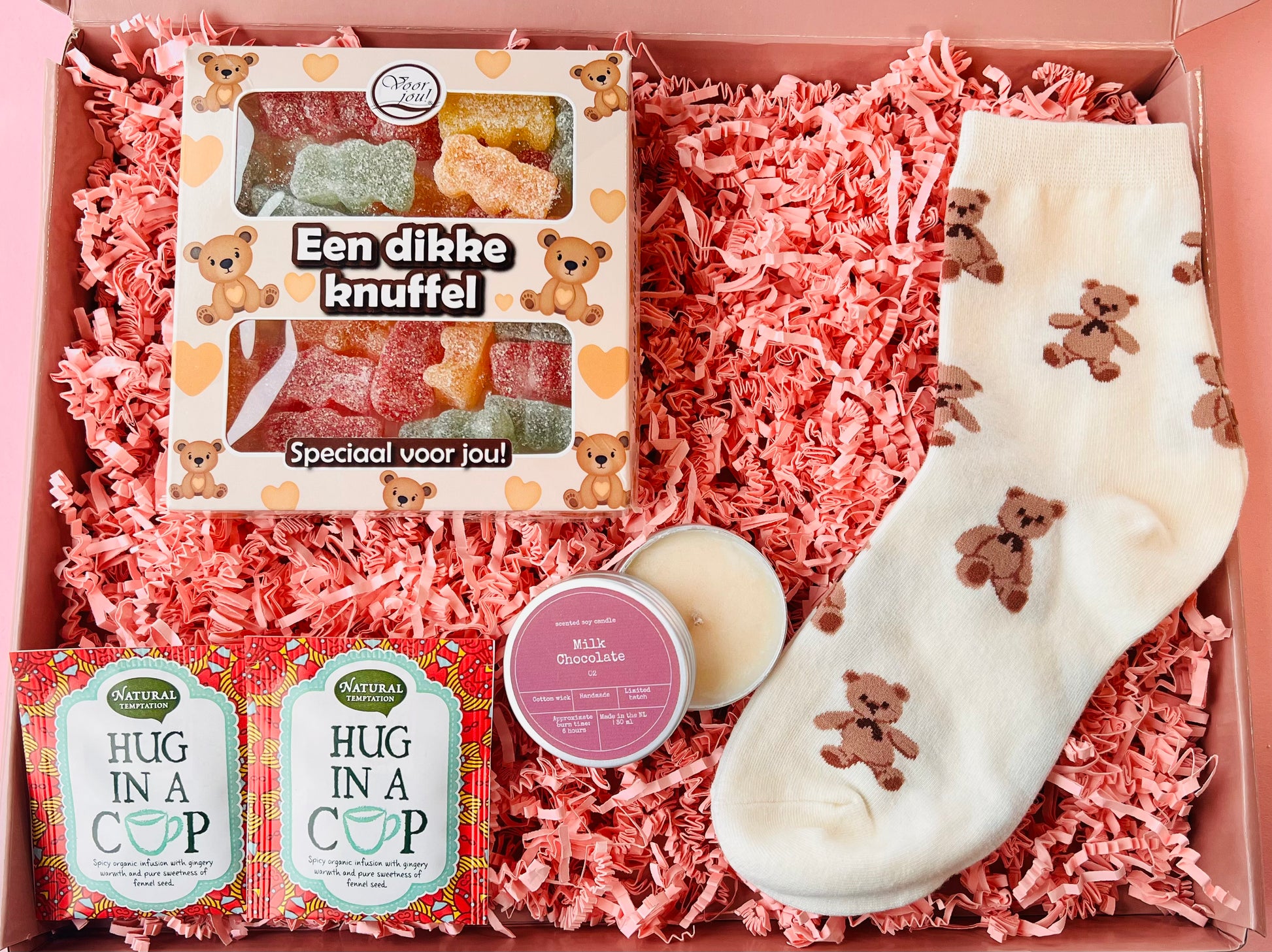 dikke knuffel brievenbus cadeau lief cadeaubox troost verrassing
