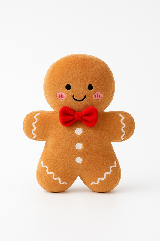 Gingerbread knuffel als gezellig kerstcadeau