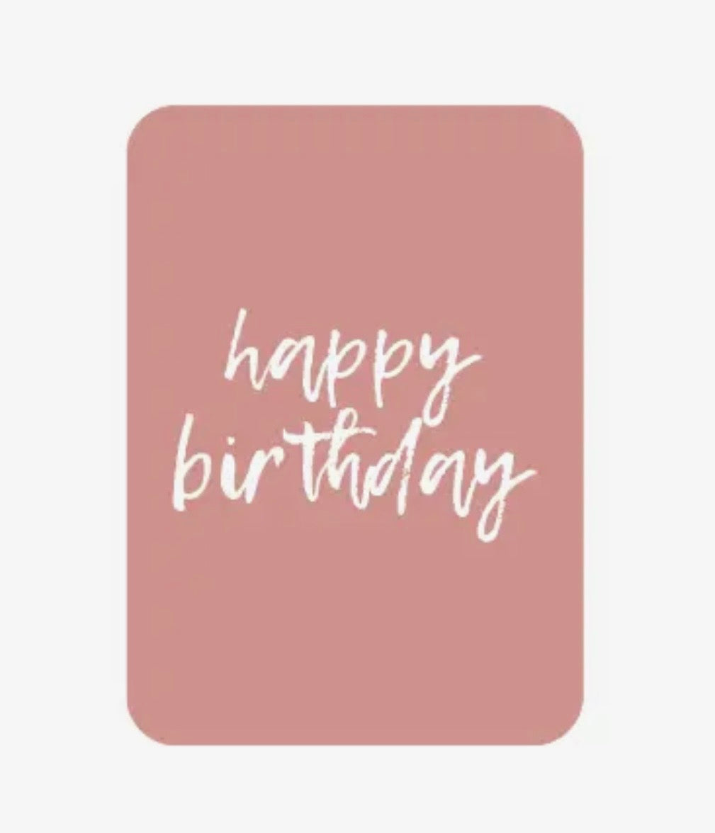 Happy Birthday kaart feestelijke verjaardagskaart met envelop