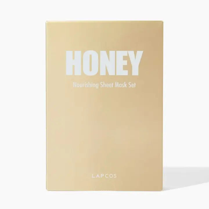Lapcos Honey sheet mask verpakking – The Prezzent cadeaubox