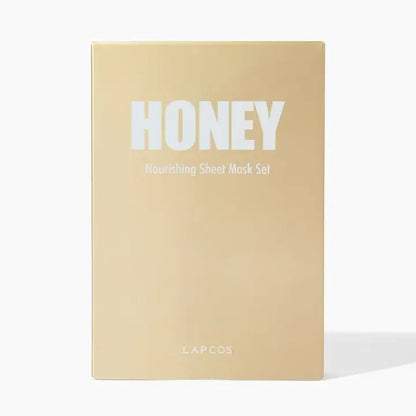 Lapcos Honey sheet mask verpakking – The Prezzent cadeaubox