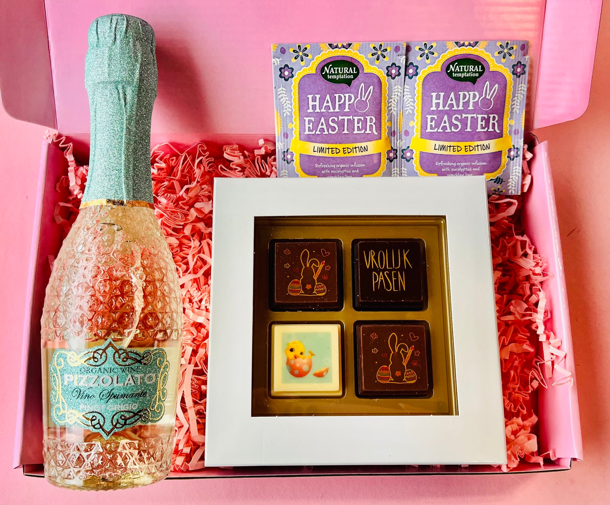 paas cadeaubox vrolijk cadeau pasen verrassing
