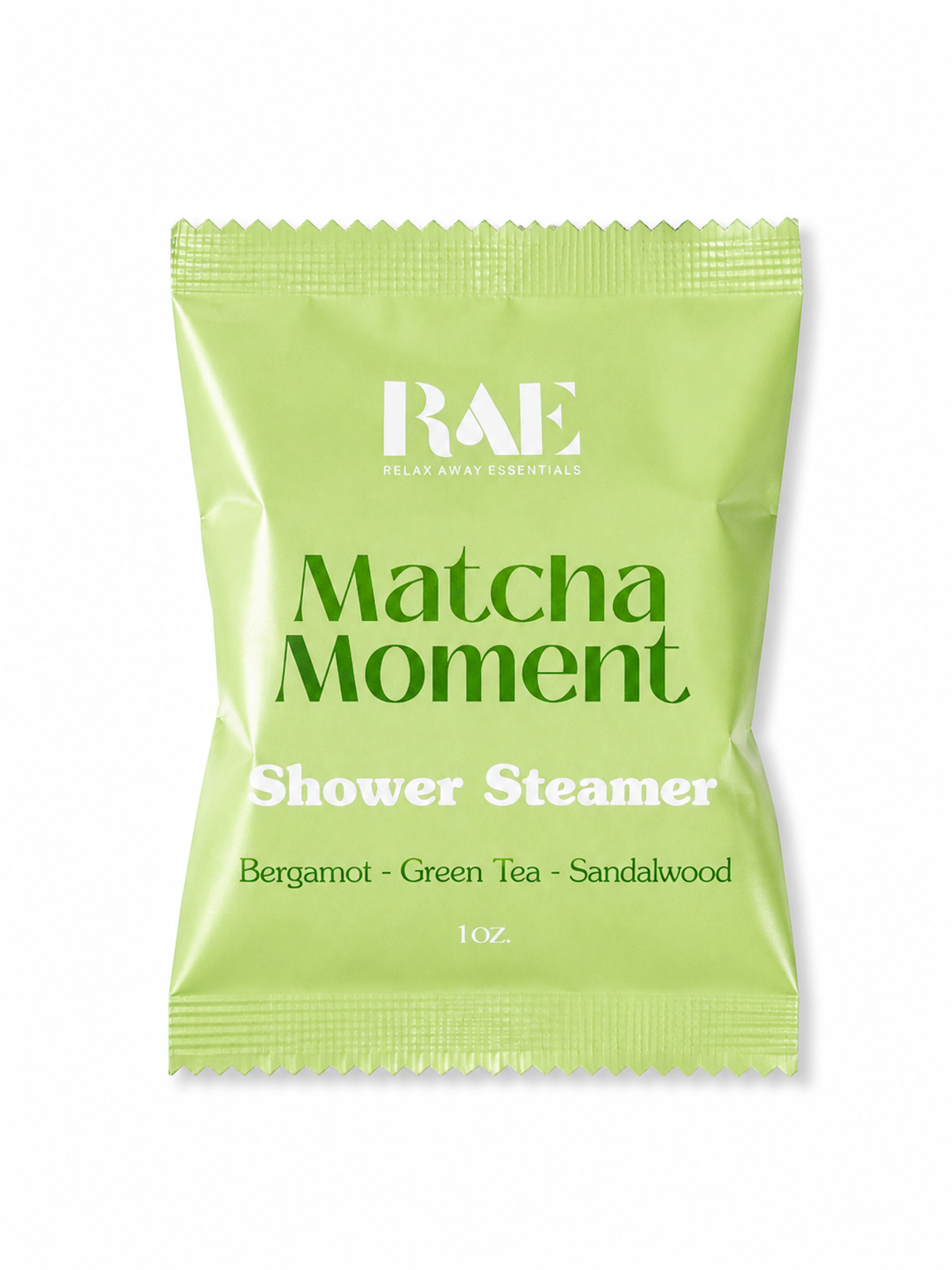 Matcha Moment Shower Steamer met bergamot, groene thee en sandelhout