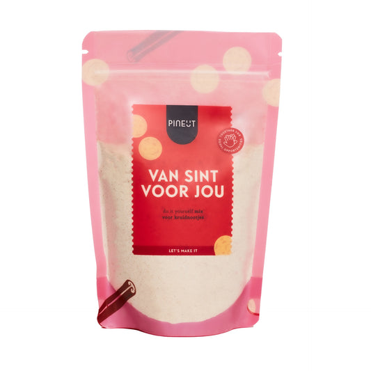 Pineut Van Sint voor jou DIY kruidnotenmix voor zelf kruidnoten maken