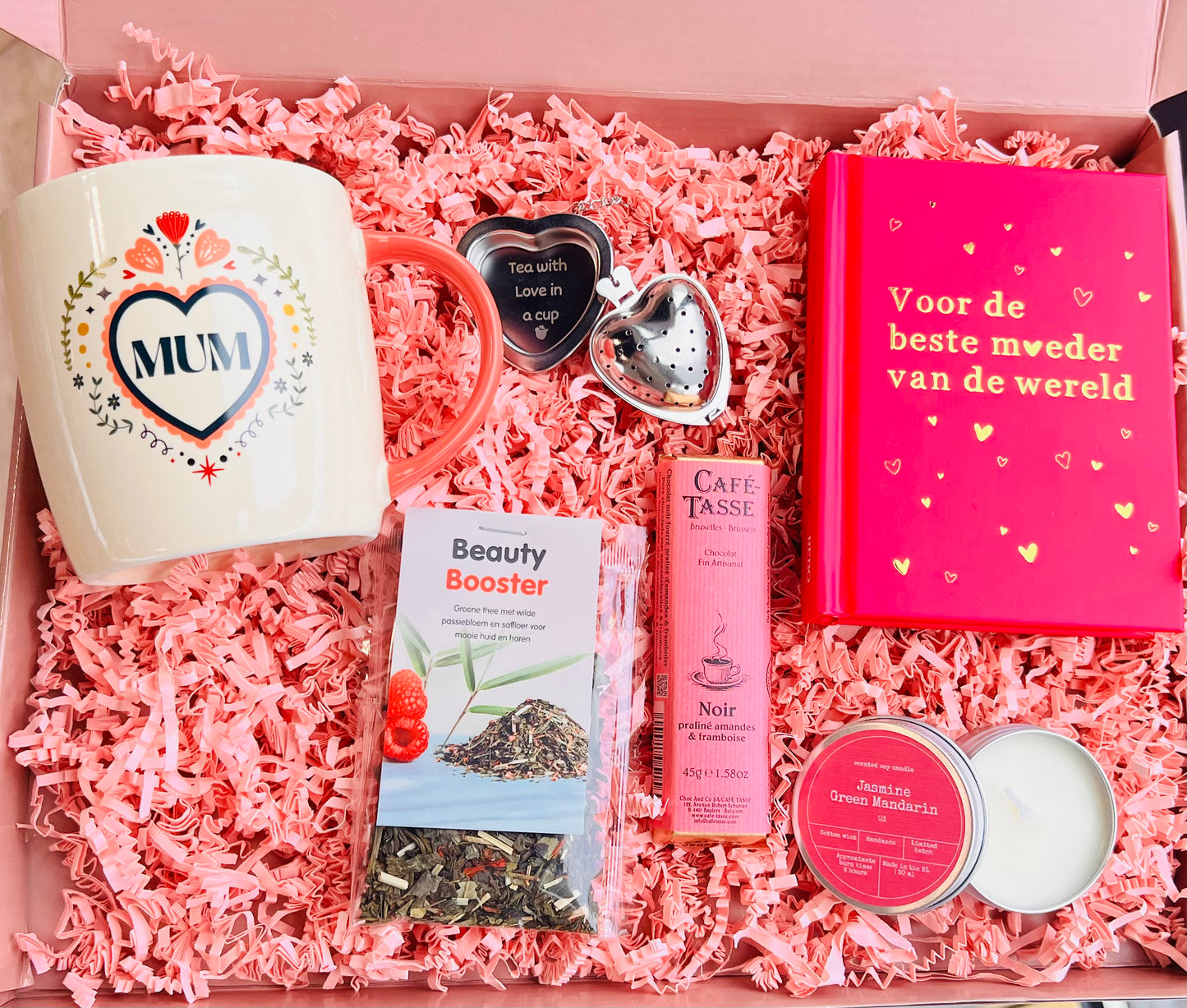 stijlvolle moederdag cadeaubox minimalistisch cadeau mama
