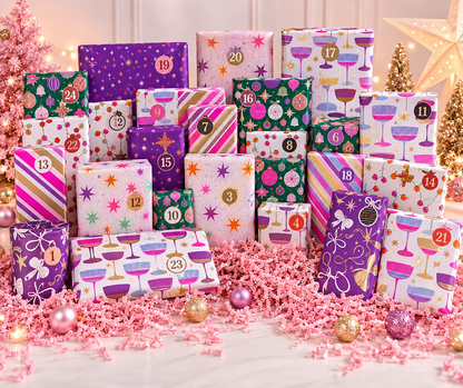 The Prezzent adventskalender 2026 met 24 ingepakte cadeautjes voor elke dag tot Kerstmis