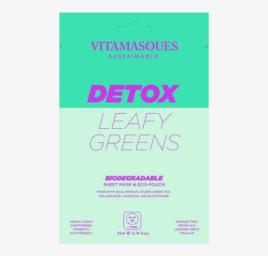 Vitamasques detox gezichtsmasker zuiverend en reinigend masker