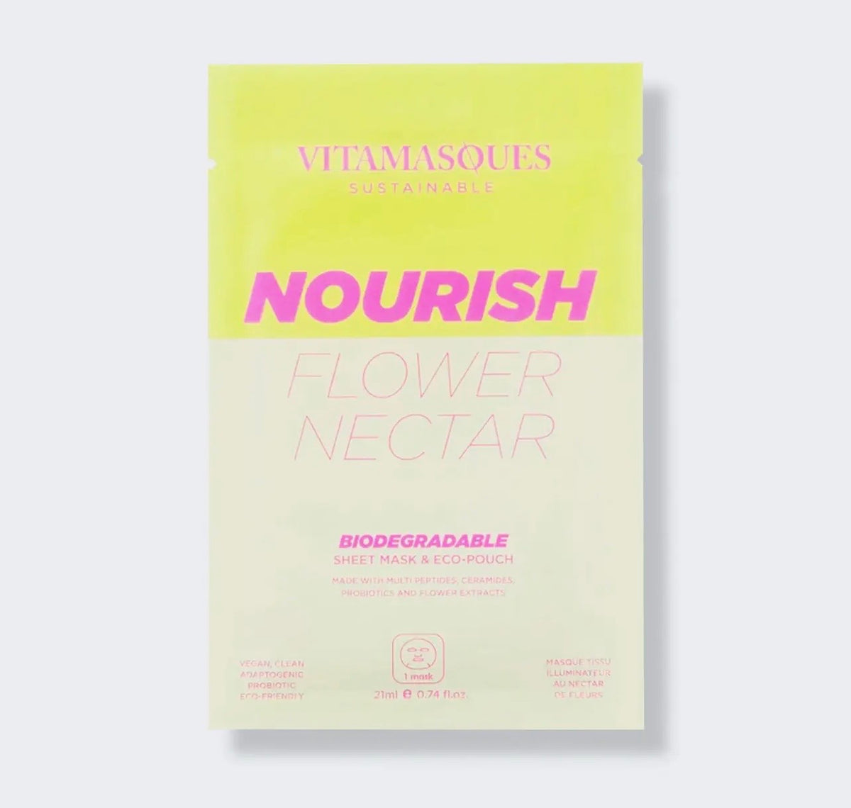 Vitamasques nourish gezichtsmasker hydraterend en voedend masker
