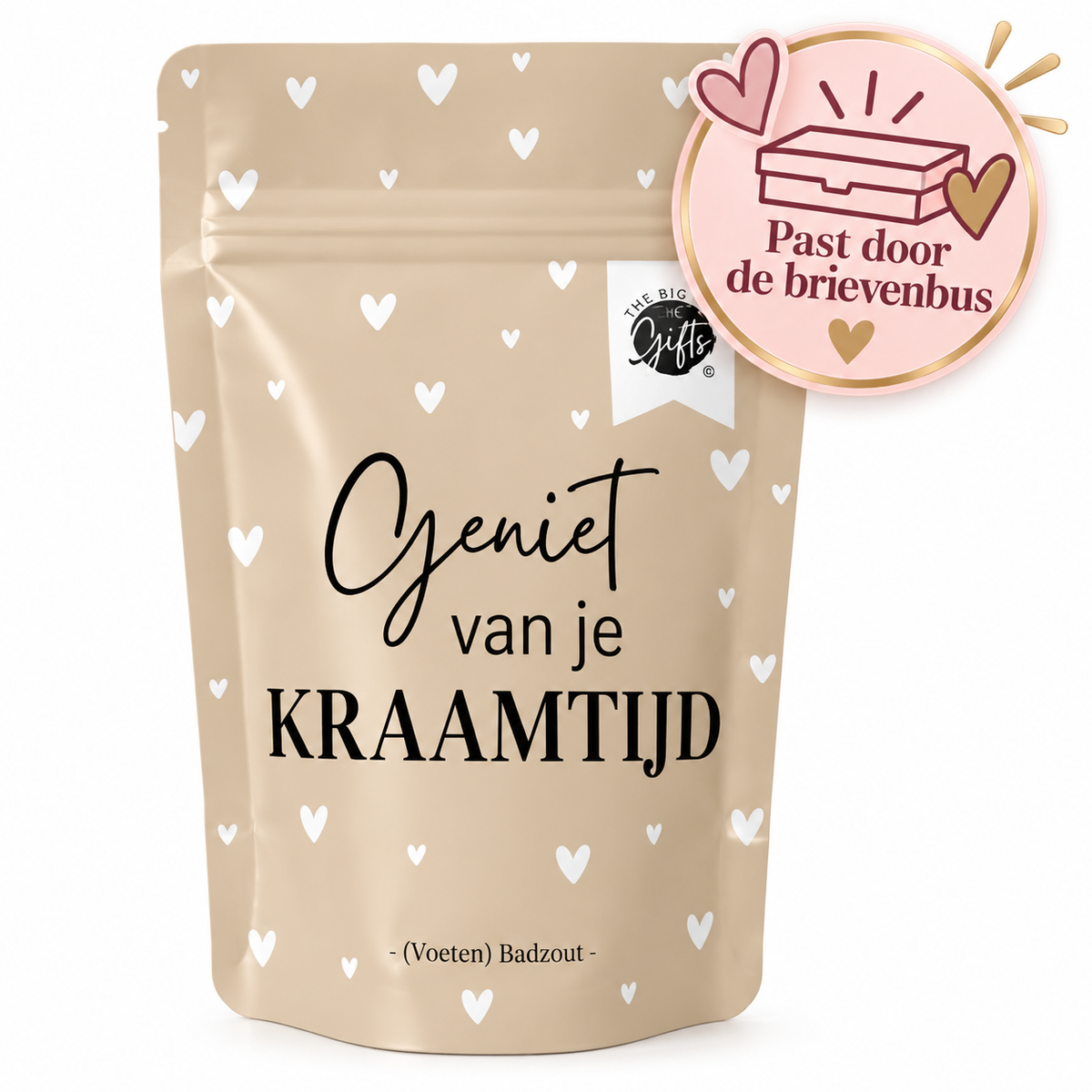 Voeten- en badzout Geniet van je Kraamtijd als kraamcadeau voor een kersverse mama