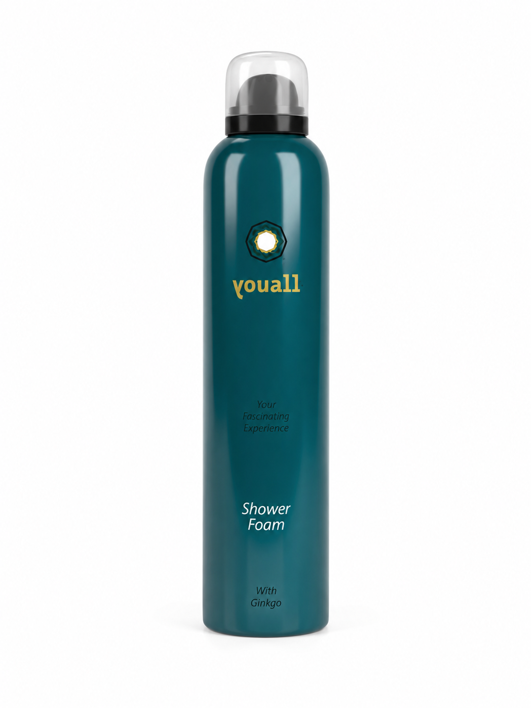 Youall Shower Foam With Ginkgo 200 ml luxe douchefoam op witte achtergrond