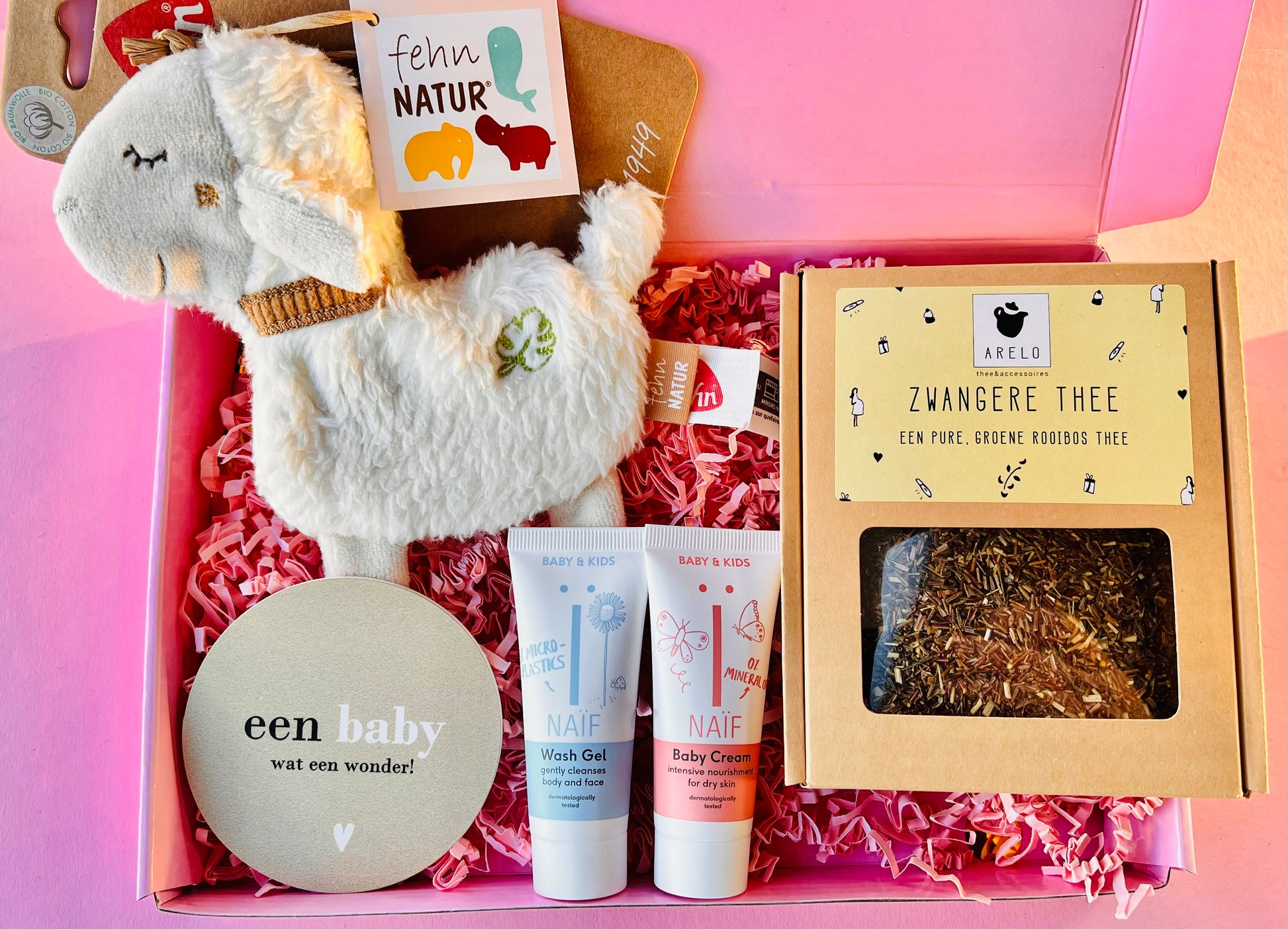 zwanger brievenbus cadeau lief cadeaubox voor zwangere vrouw